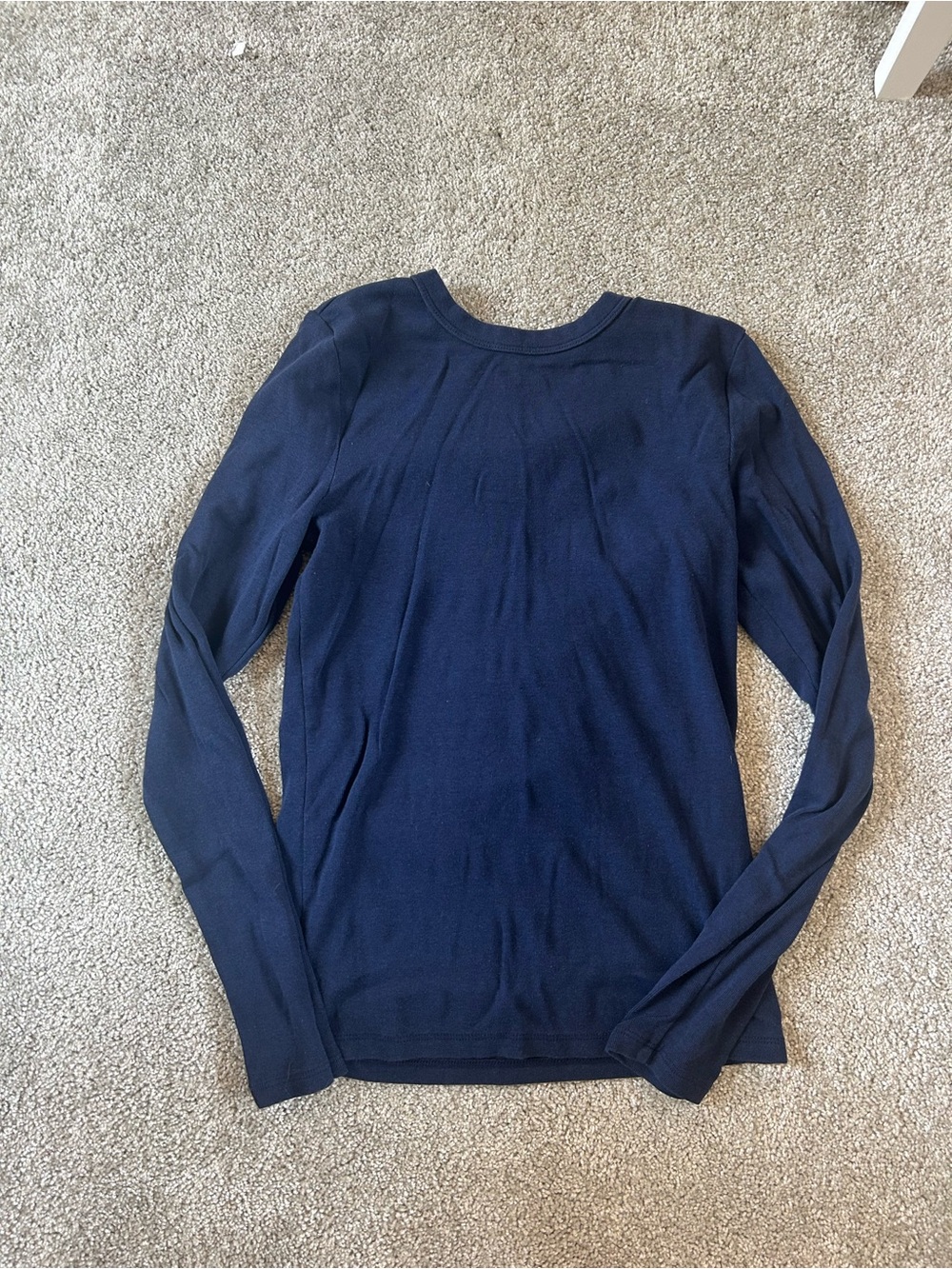 GAP Navy Long Sleeve Tee